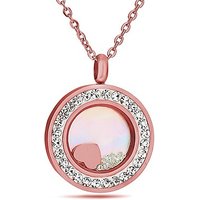Swarovski Crystal Floating Middle Pendant – 2 Colors