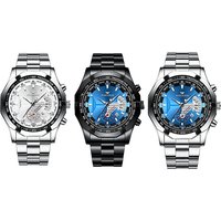 Fngeen Stainless Metal Quartz Watch – 6 Colors