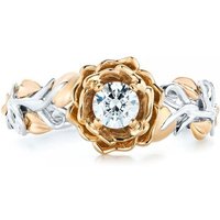 Floral ‘Promise Ring’ with Crystals Swarovski Part