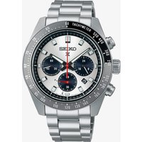 Seiko Mens Prospex Speedtimer ‘Go Large’ Silver Solar Watch SSC911P1