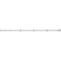THOMAS SABO Silver Multi Cubic Zirconia Disc Bracelet SCA150008