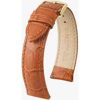 HIRSCH Duke 16mm Long Golden Brown Leather Watch Strap 01028070-1-16