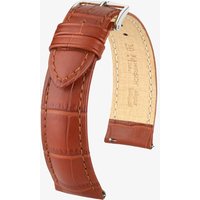 HIRSCH Duke 22mm Long Golden Brown Leather Watch Strap 01028070-2-22