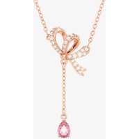 Swarovski Volta Rose Gold Plated Y Bow Necklace 5647569