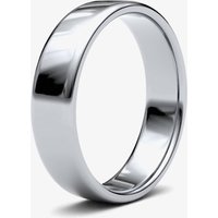 Platinum 5.0mm Soft Court Wedding Ring 5GLS-PT