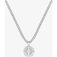 BOSS Silver North Compass Necklace 1580544