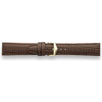 Darlena Huntingdon Brown Leather Gold Buckle Watch Strap 1205