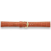 Darlena Lulworth Light Brown Leather Gold Buckle Watch Strap 1209