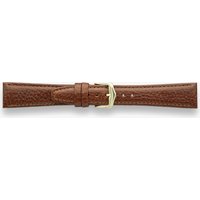 Darlena Grantham Brown Leather Gold Buckle Watch Strap 1304