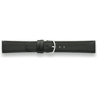 Darlena Arundel Black Leather Silver Buckle Watch Strap 0901