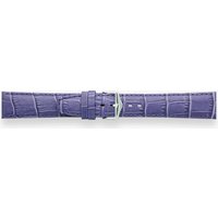 Darlena Lulworth Purple Leather Silver Buckle Watch Strap 1209
