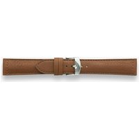 Darlena Woking Brown Leather Silver Buckle Watch Strap 1371W
