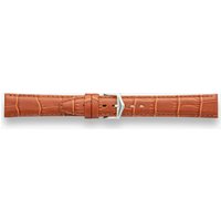 Darlena Lulworth Light Brown Leather Silver Buckle Watch Strap 1209W