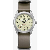 Rotary 1895 Commando Field Khaki Leather Watch GS05535/31