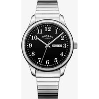 Rotary Expander Black Dial Watch GB05760/19