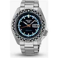 Seiko 5 Sports Checker Flag Black & White Special Edition Watch SRPK67K1