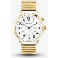 Sekonda Easy Reader Gold Plated Expandable Watch 30128
