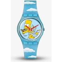 Swatch Simpsons Angel Bart Blue Watch SO28Z115