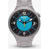 Swatch Power Of Nature Frostbloom Blue & Black Watch SB07S116G