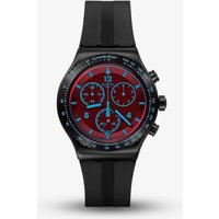 Swatch Crimson Mystique Chronograph Watch YVB417