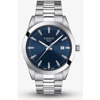 Tissot Mens Classic Gentleman Navy Dial Bracelet Watch T127.410.11.041.00