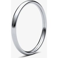 Platinum 2.0mm Medium Court Wedding Ring 2LMC-PT