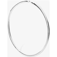 Lucy Quartermaine Silver Open Drop Bangle DBG3