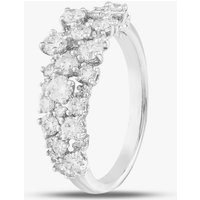 18ct White Gold 1.17ct Brilliant Cut Diamond Half Eternity Ring R27527GW18DD