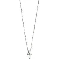 D For Diamond Silver Diamond-Set Move Pendant