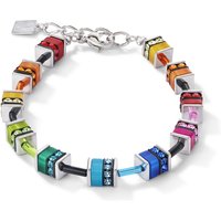 Coeur De Lion Geocube Multi-Colored Crystal Bracelet 4409/30-1500