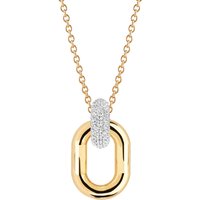 Sif Jakobs Capri Due Hyperlink Pendant SJ-P62018-CZ-SG45-60