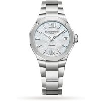 Baume et Mercier Riviera Women Watch MOP Dial Metal Bracelet M0A10676