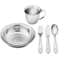 Georg Jensen Stainless Metal Elephant Kids’s Present Set 3580069