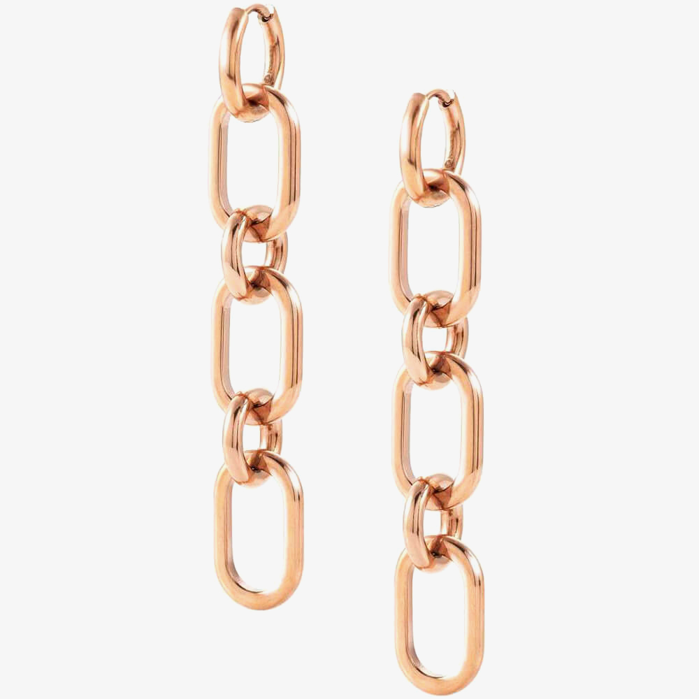 Nomination Drusilla Rose Gold Tone Dropper Earrings 028702/011