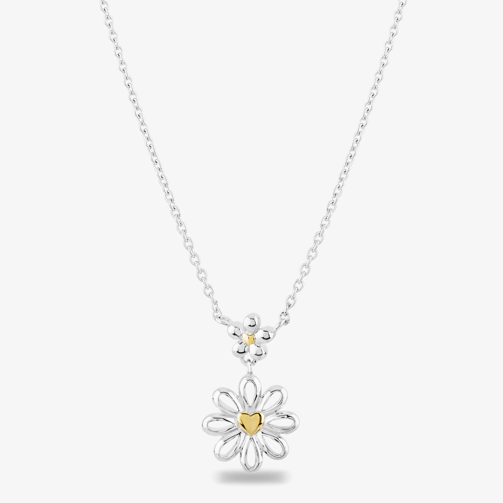 Rosa Lea Double Daisy Necklace AM-2THB028706