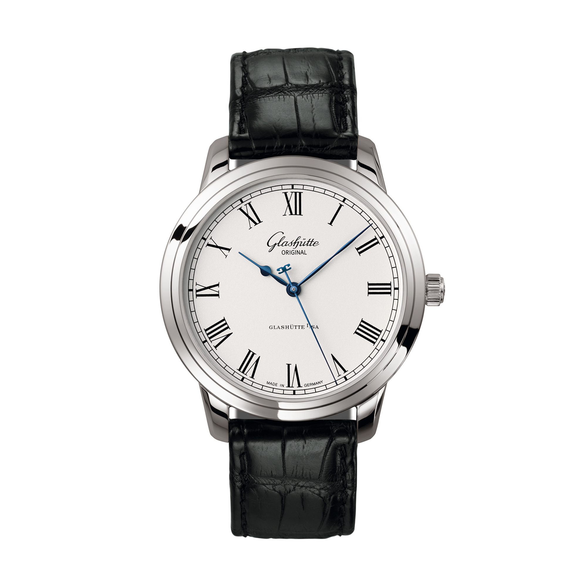 Glashutte Unique Senator 42mm Mens Watch 1-39-59-01-02-04