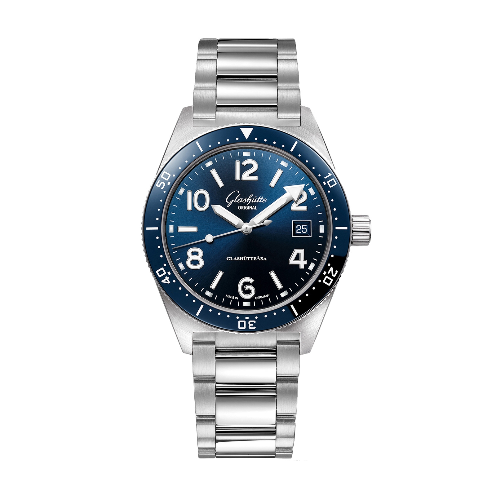 Glash&uuml;tte Authentic SeaQ Mens Watch 1-39-11-09-81-70