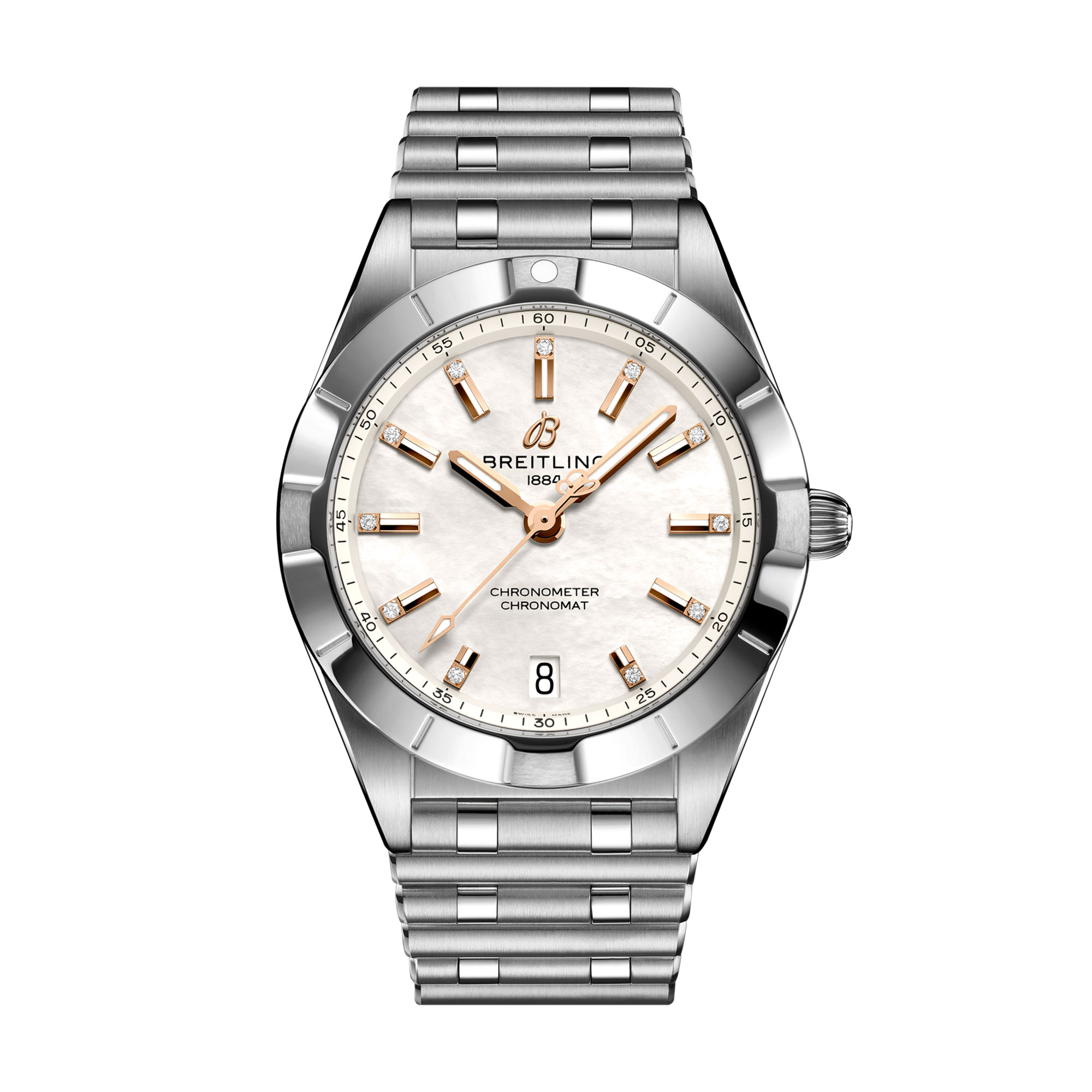 Breitling Chronomat 32mm Girls Watch A77310101A4A1