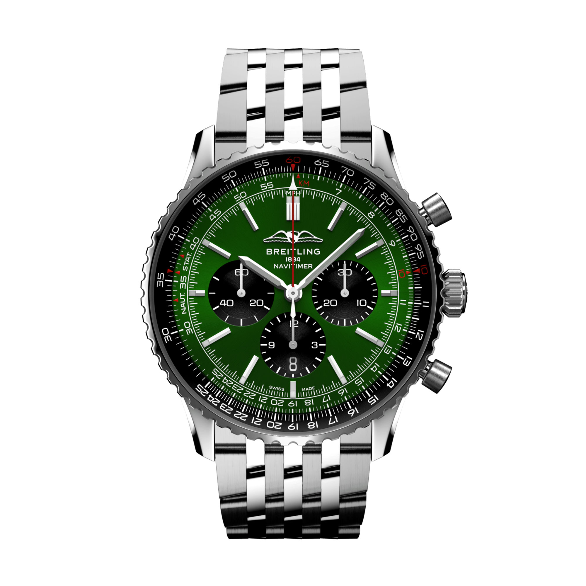 Breitling Navitimer B01 Chronograph 46mm Males’s Watch AB0137241L1A1