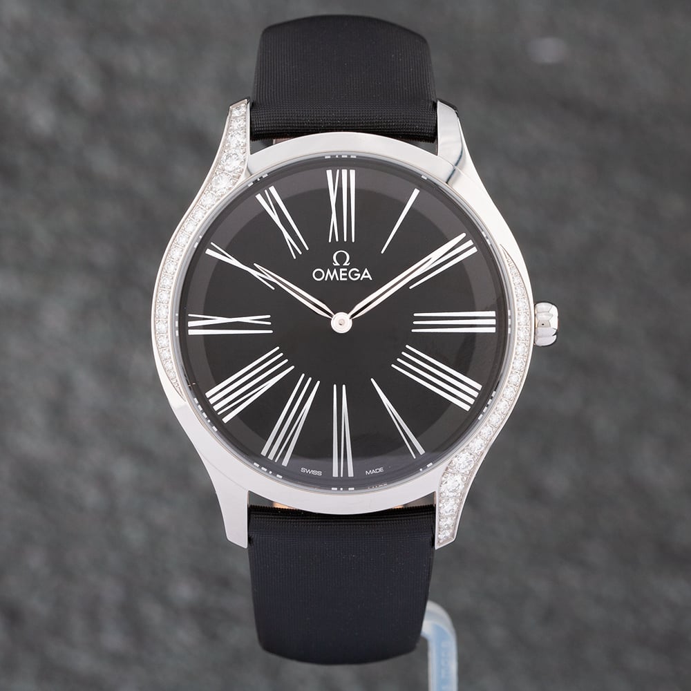 Pre-Owned OMEGA De Ville Tresor Diamond Bezel Watch 42817