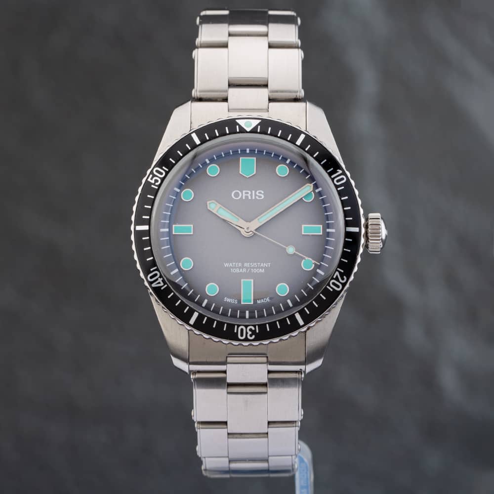Pre-Owned Oris Divers Sixty-Five Watch 01 733 7707 4053-07 8 20 18