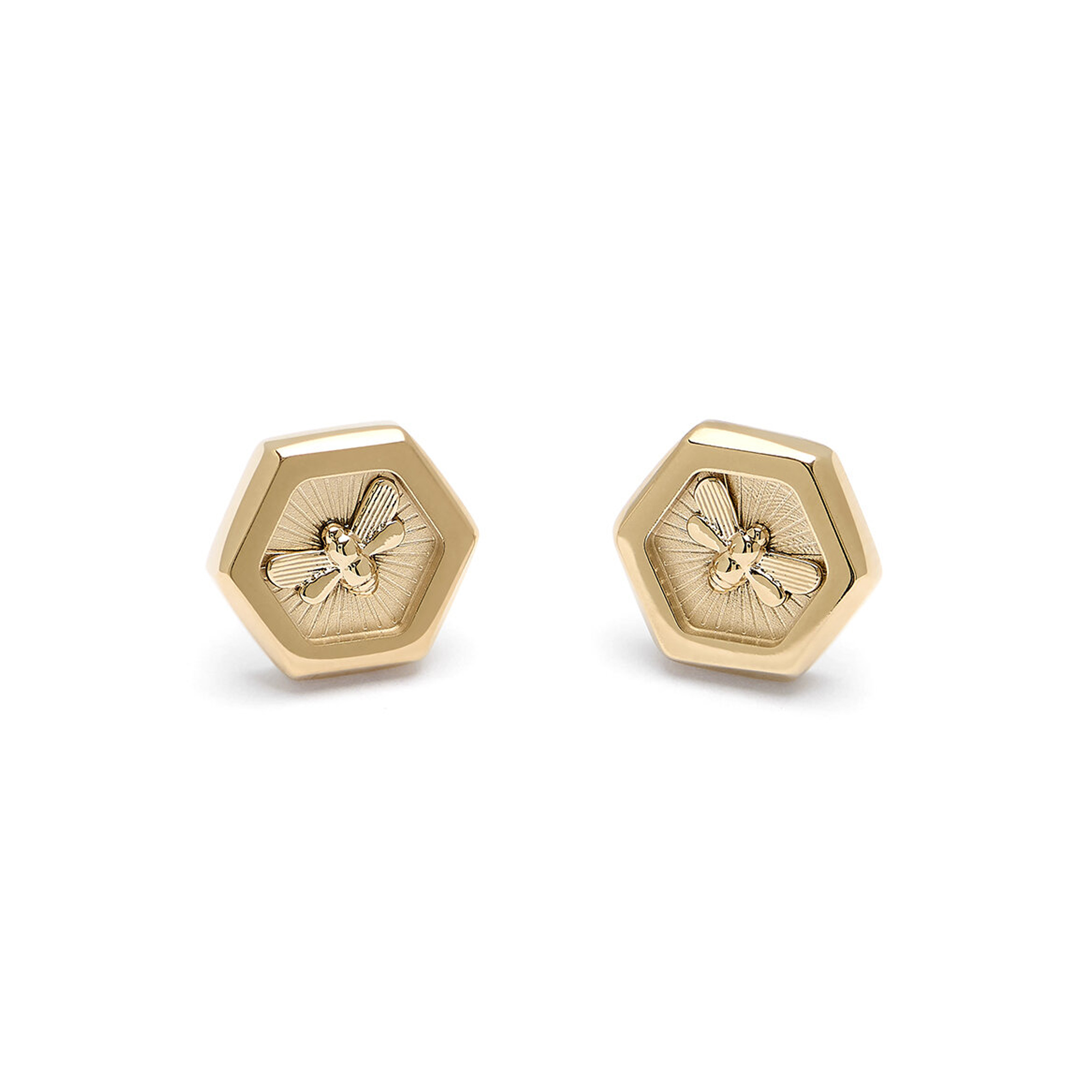 Olivia Burton Minima Bee Gold Stud Earrings 24100106
