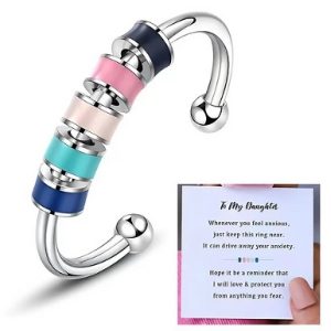 To My Daughter Nervousness Fidget Ring