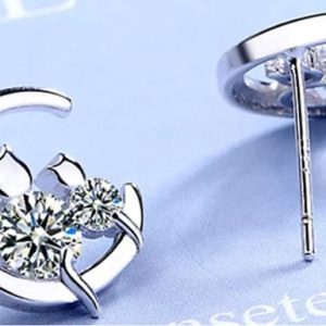 Cats Sitting on a Moon Earrings