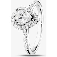 Signature Collection Platinum GIA 0.70ct Diamond Teardrop Ring DSC42(7X5).70CT PLUS- H/SI1/1.01ct