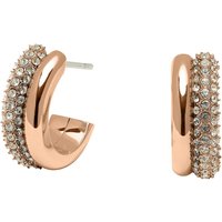 Olivia Burton Vintage Entwine Rose Gold Hoop Earrings 24100009