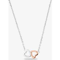 Rosa Lea Double Heart Necklace AM-2THB026106