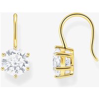 THOMAS SABO Gold Plated Cubic Zirconia Earrings H2287-414-14