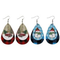 Christmas Leather-based Earrings – 4 Design Choices