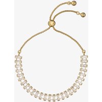 Ted Baker ISABELA Gold Tone Plated Crystal Baguette Toggle Bracelet TBJ3779-02-02